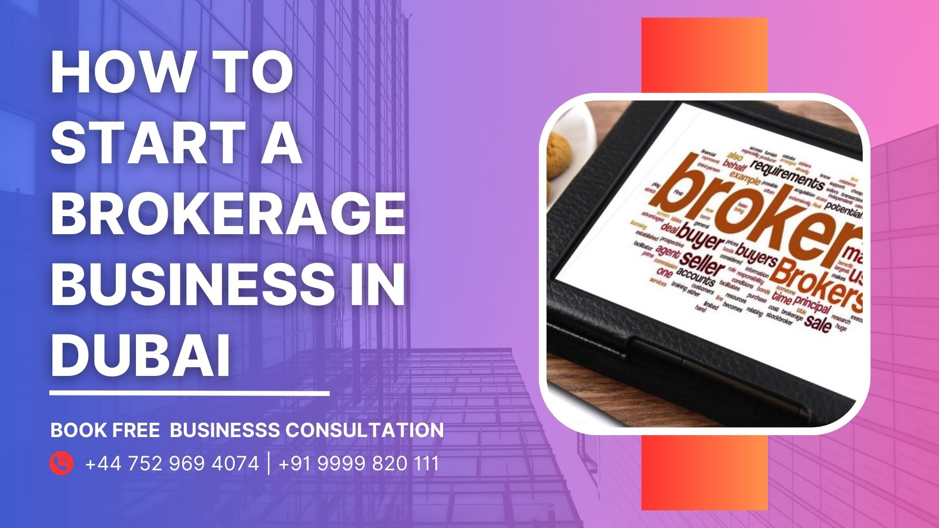 How to Start a Brokerage Business in Dubai