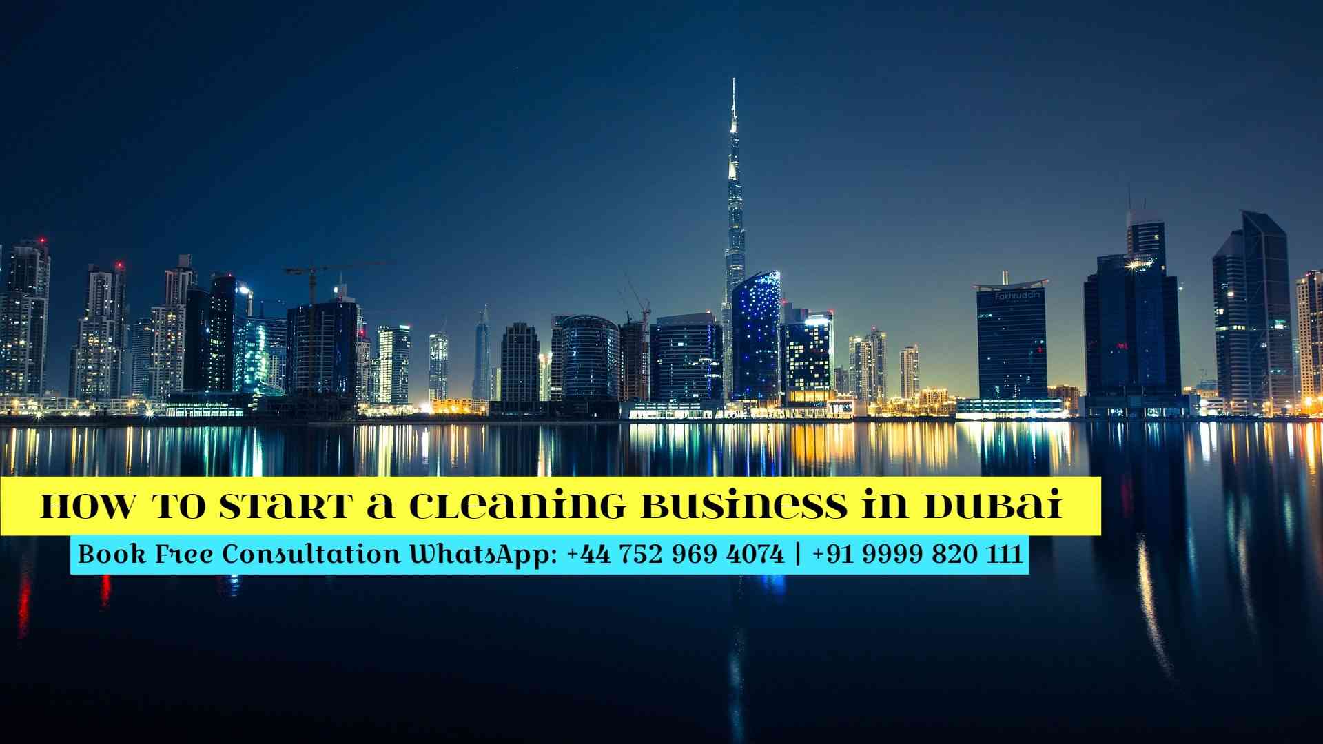 How to Start a Cleaning Business in Dubai UAE